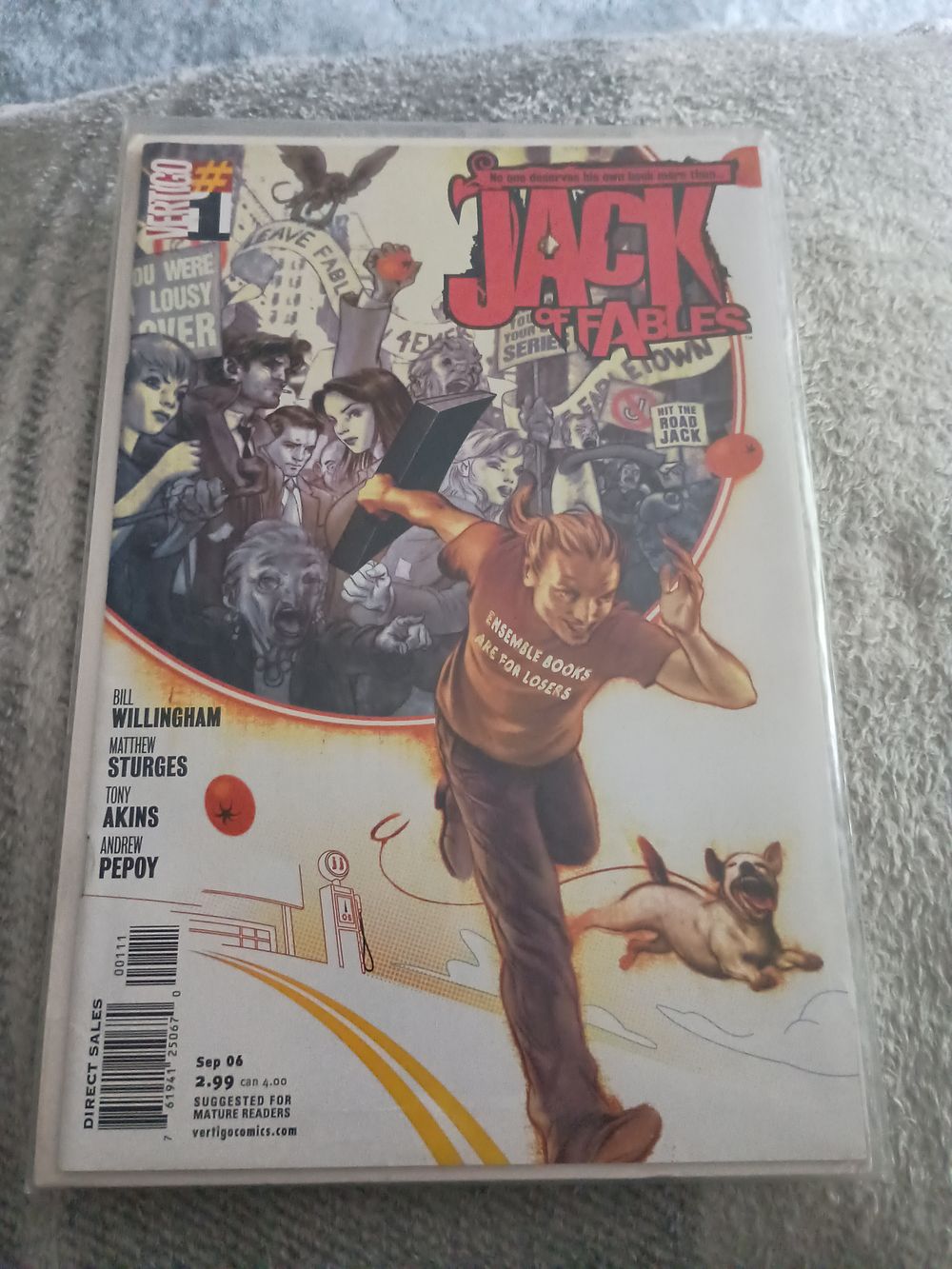 Lot 247: Jack Of Fables Comic In Sleeve