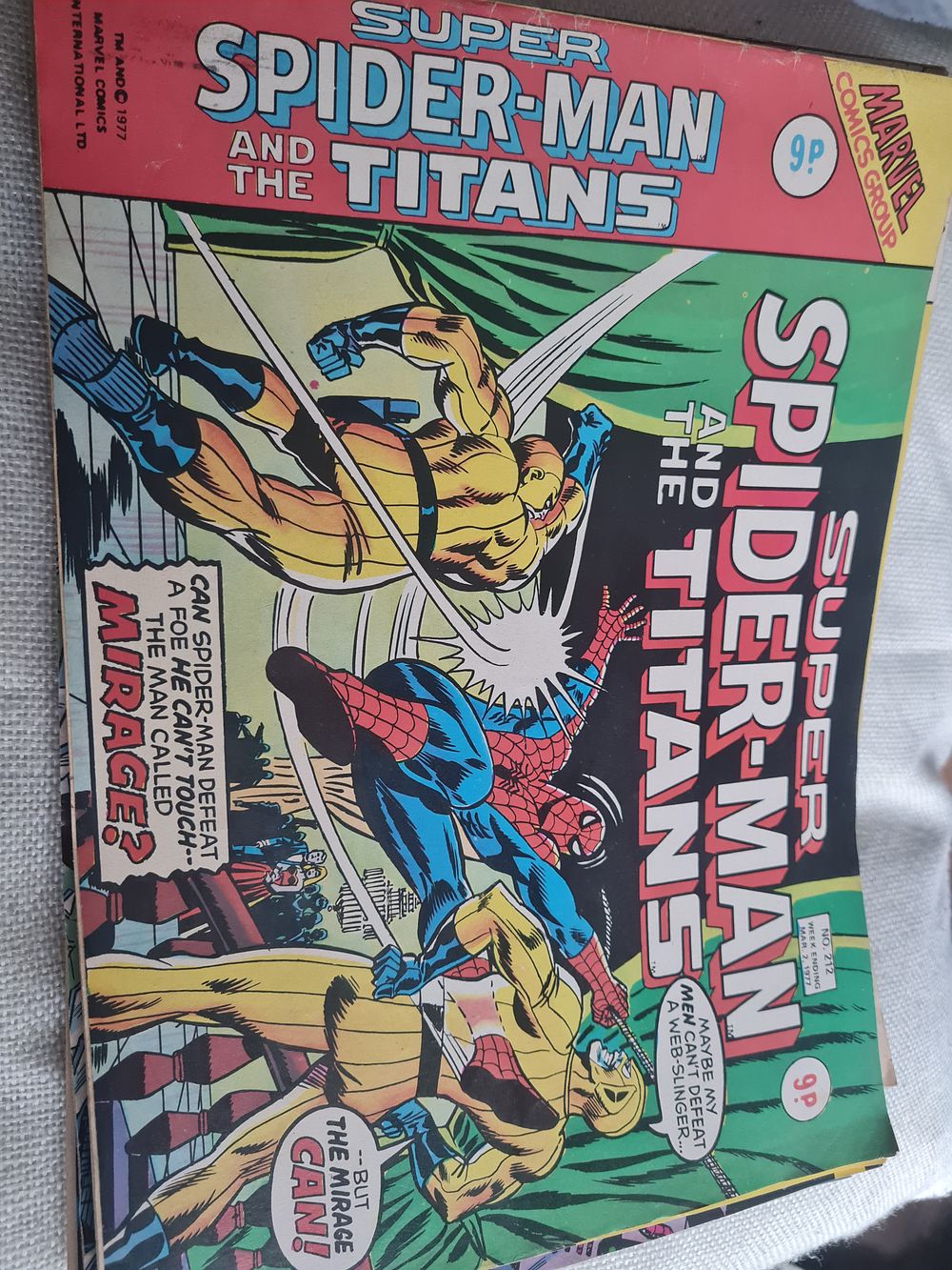 Lot 250: Superman and the titans vintage