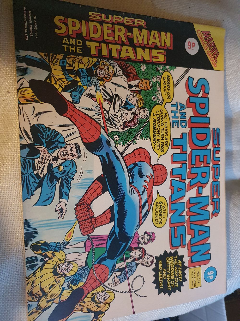 Lot 282: Super spiderman and titans