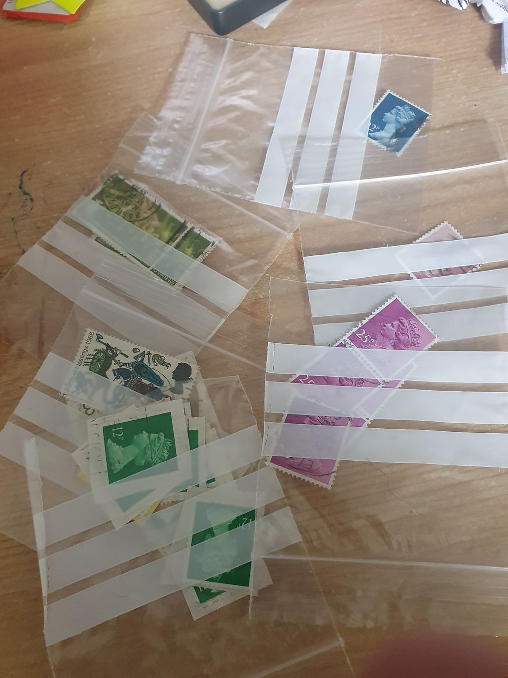 Lot 291: Stamp lot