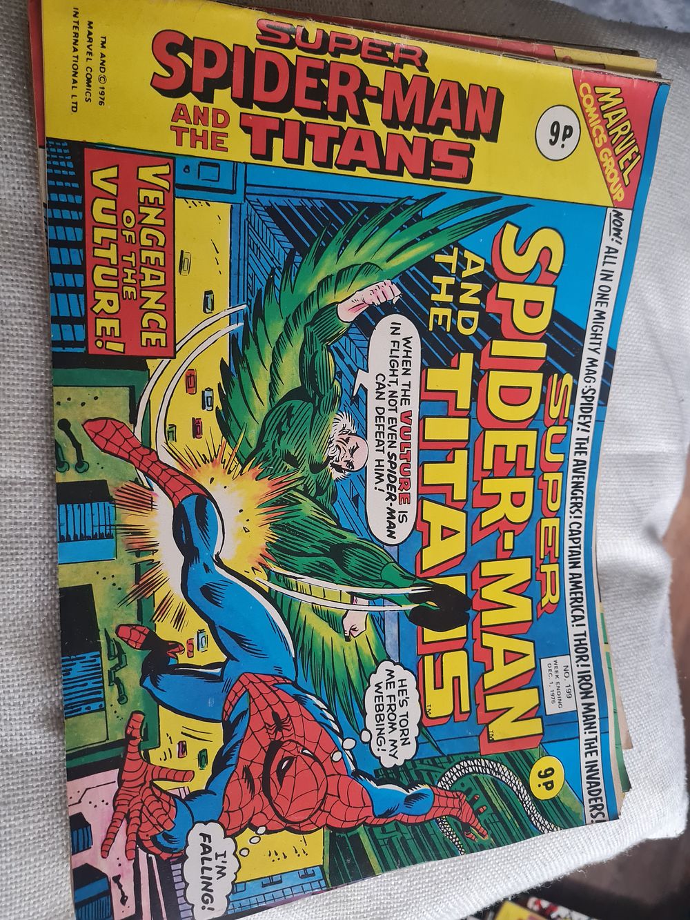 Lot 305: Super spiderman and the titans
