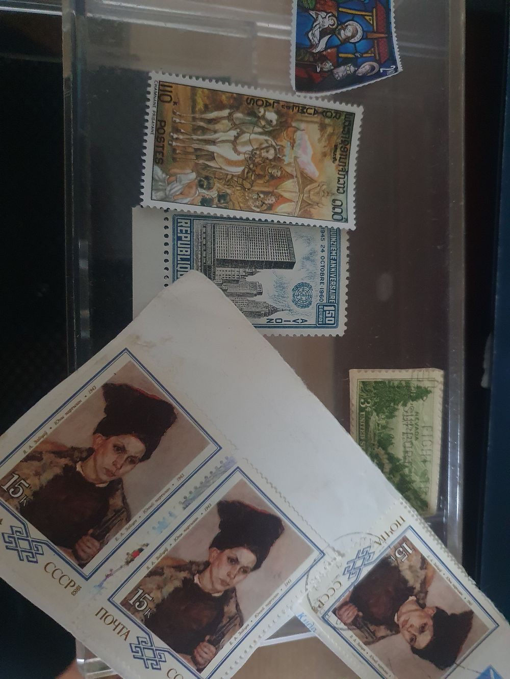 Lot 308: Stamp lot