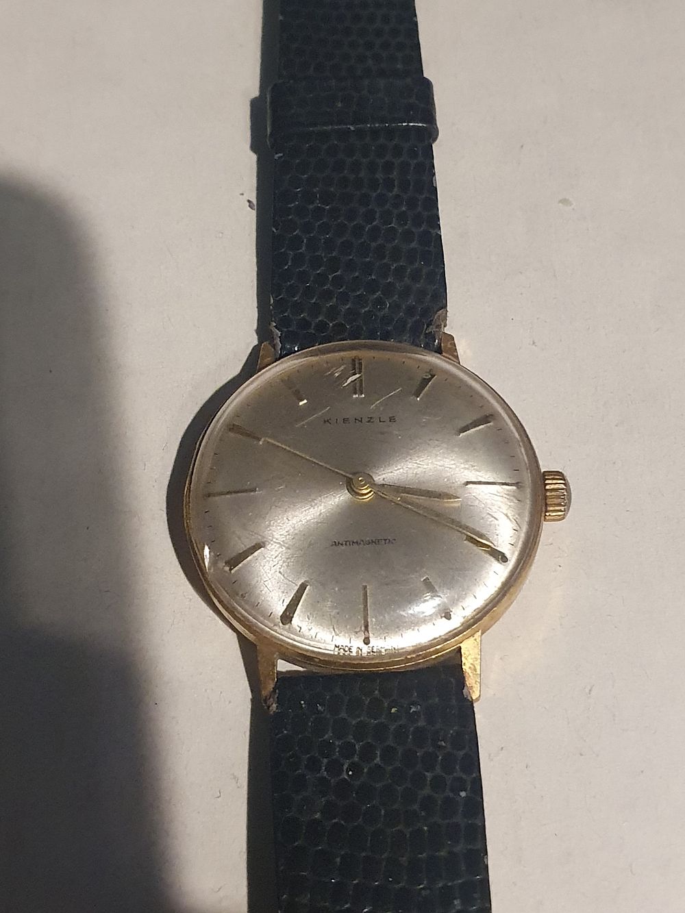 Lot 133d: Vintage antimagentic kienzle watch pwo