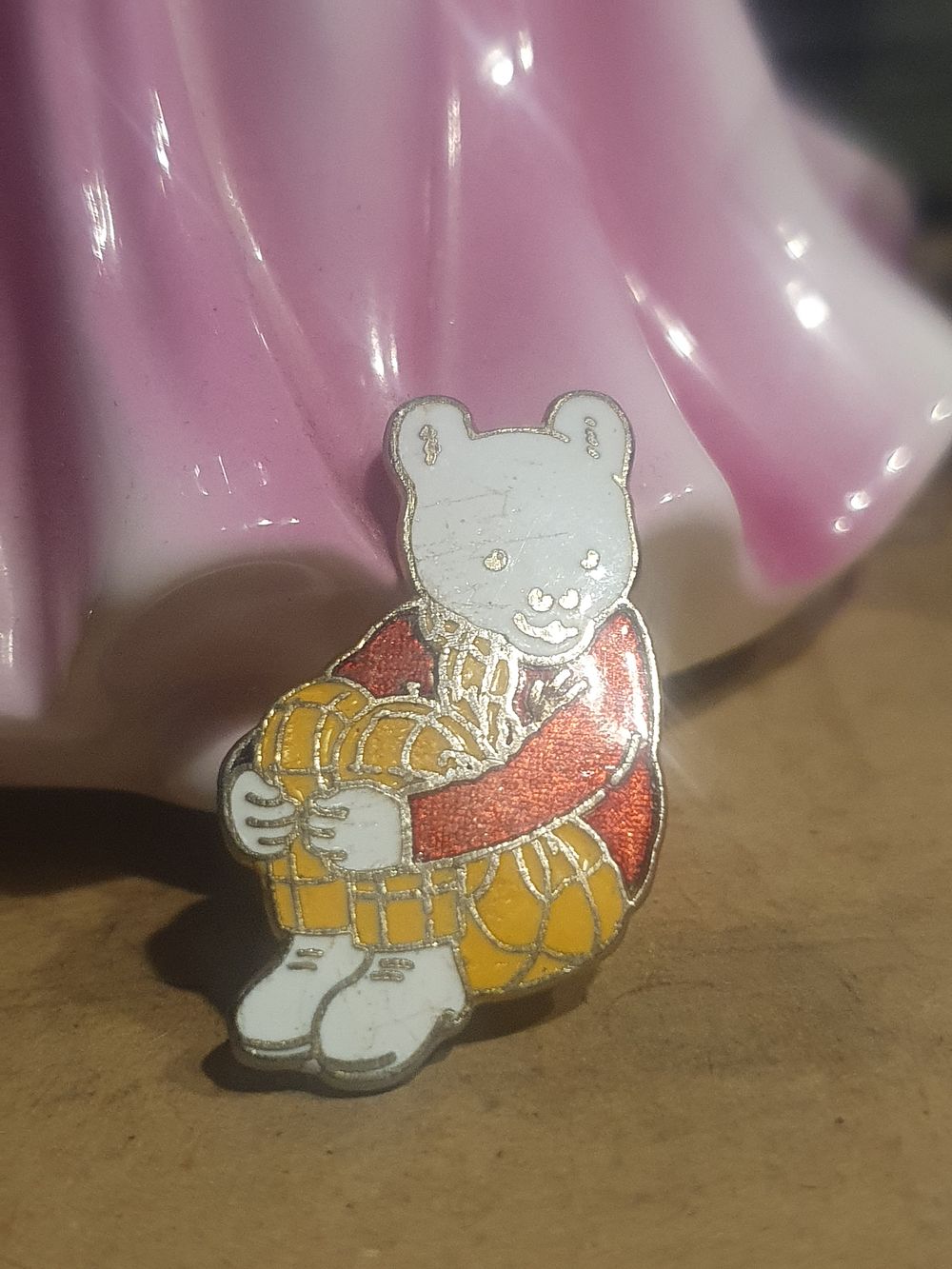 Lot 75e: Rupert the bear badge