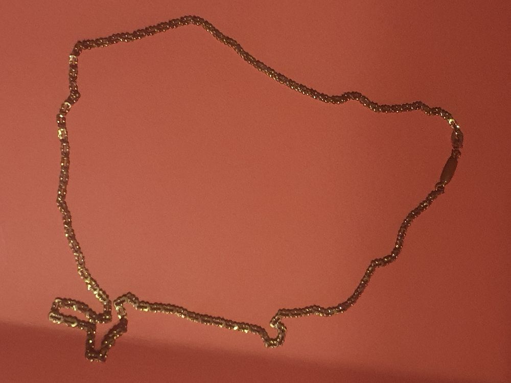 Lot 385a: Stamped necklace
