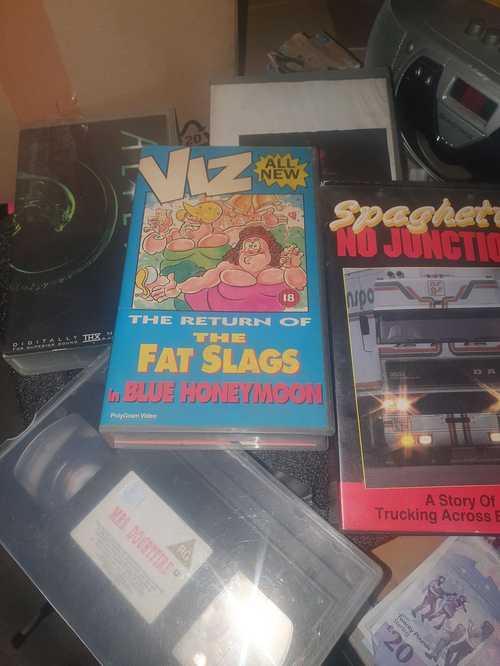 Lot 166r: Vintage vhs