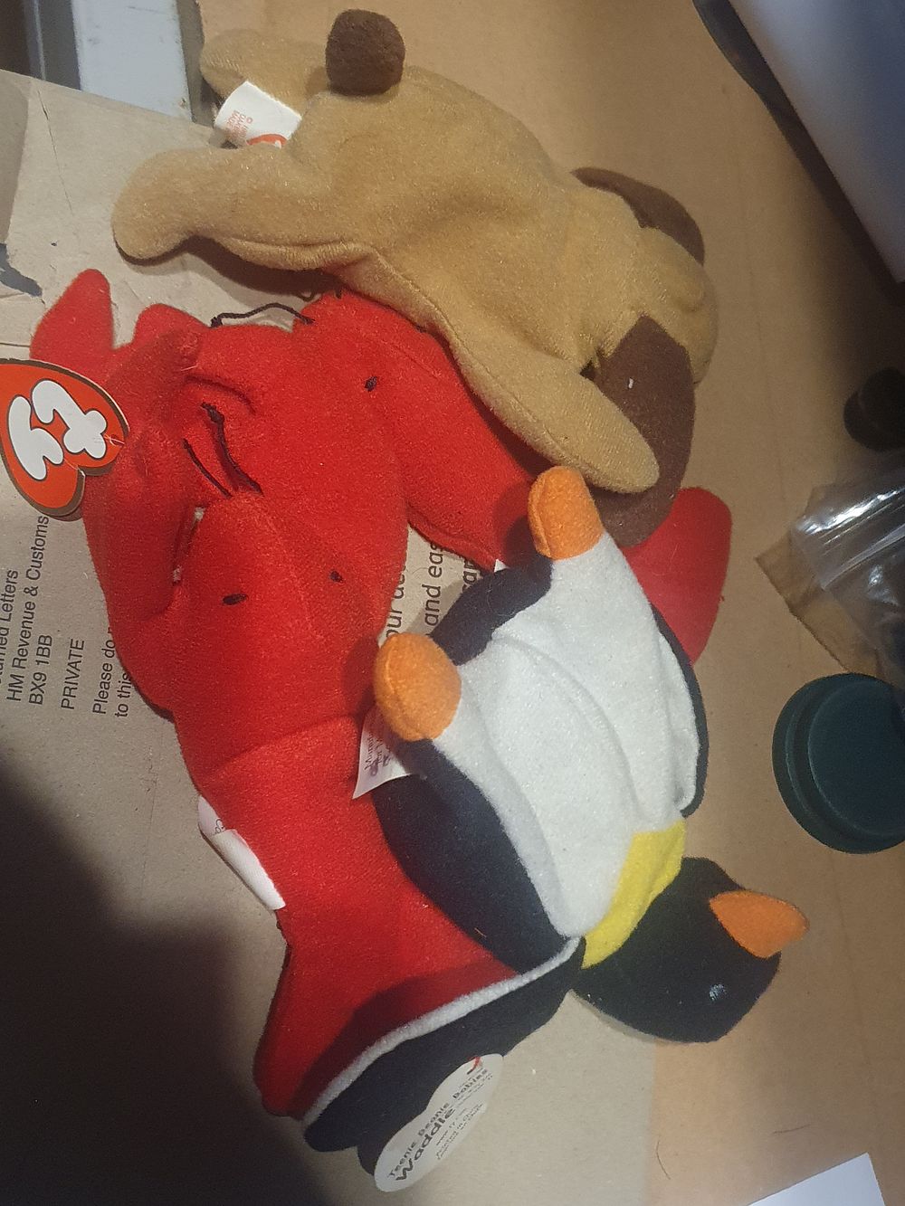 Lot 156: Ty teddy lot