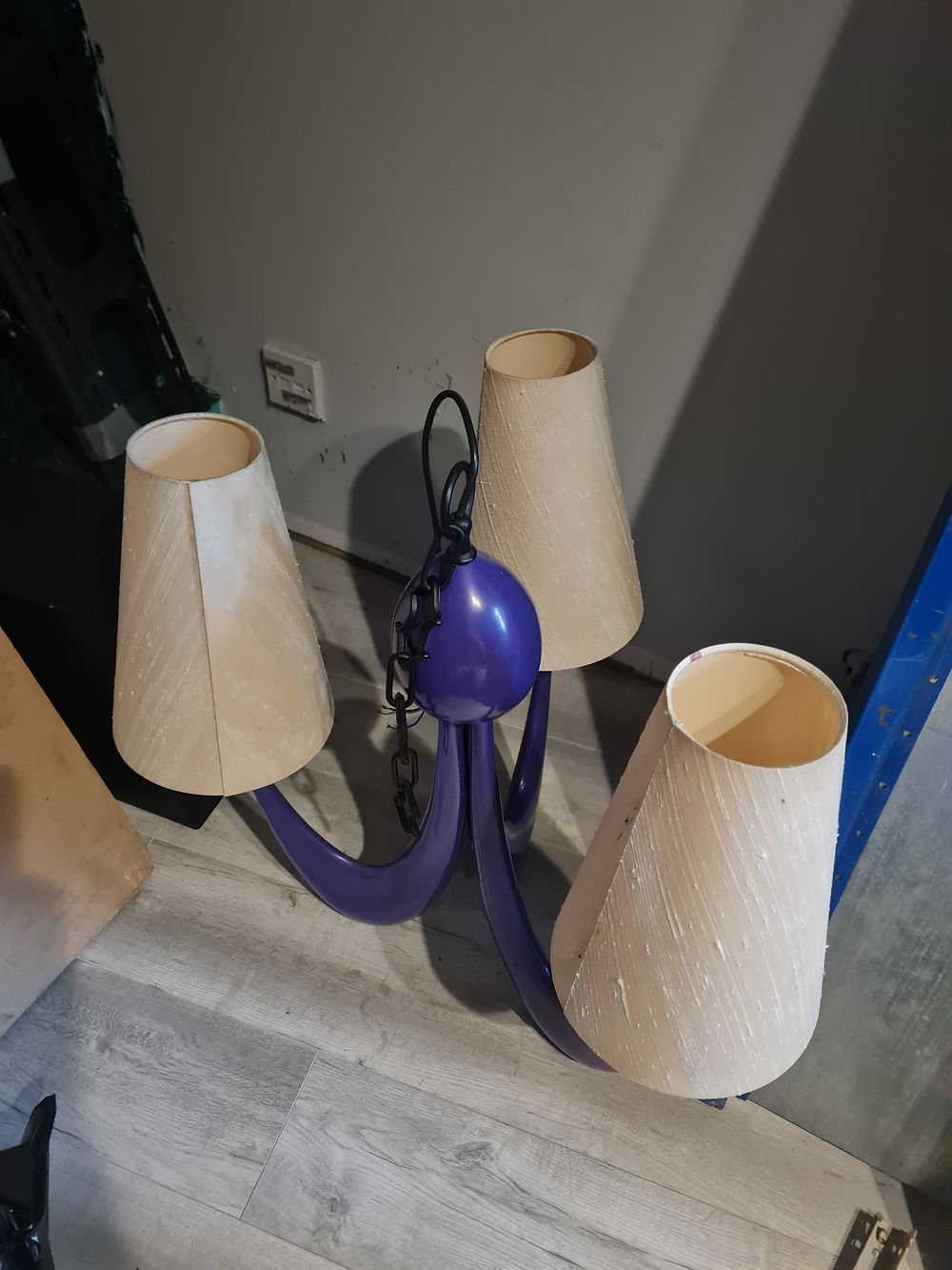 Lot 212: Large retro style light 70s