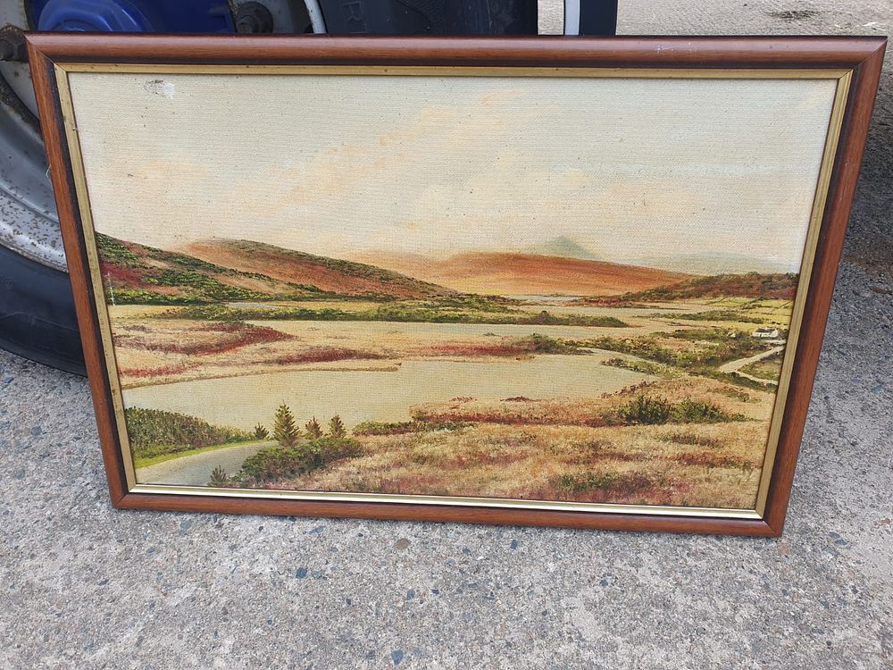 Lot 266: Vintage painting