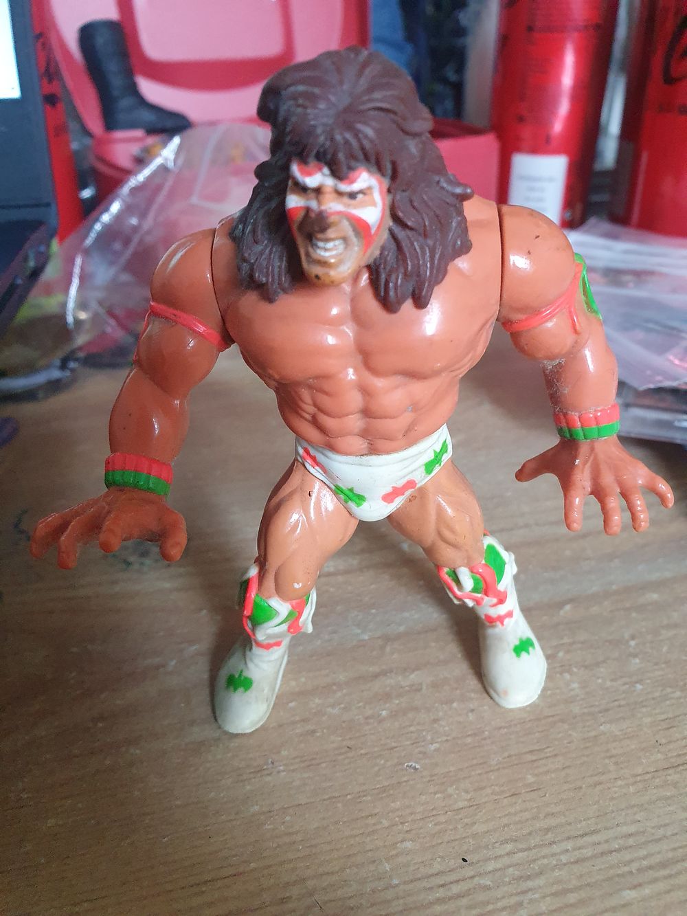 Lot 275: Vintage ultimate warrior figure