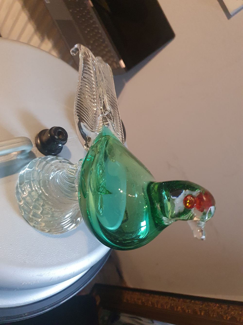 Lot 306: Large vintage murano?? Phesent