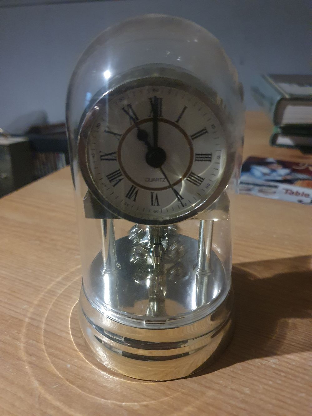 Lot 393: Dome clock