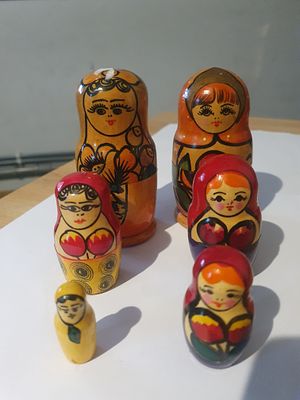 Russian dolls part set