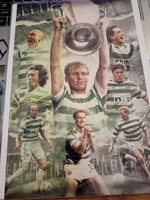 Celtic fc High Gloss Print With Cardboard Backing sleeve