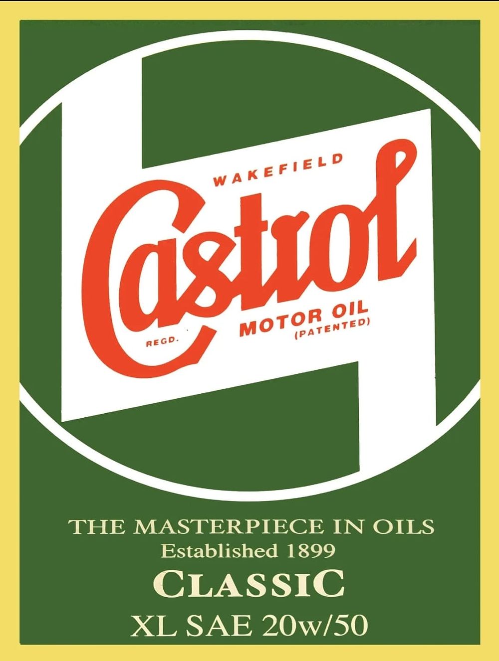 Lot 131: Castrol High Gloss in cardboard sleeve