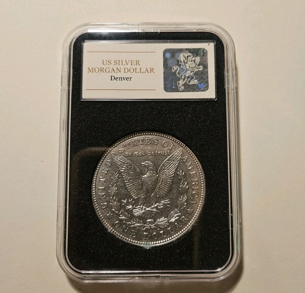 Lot 96: Mirgan dollar denver cased with coa