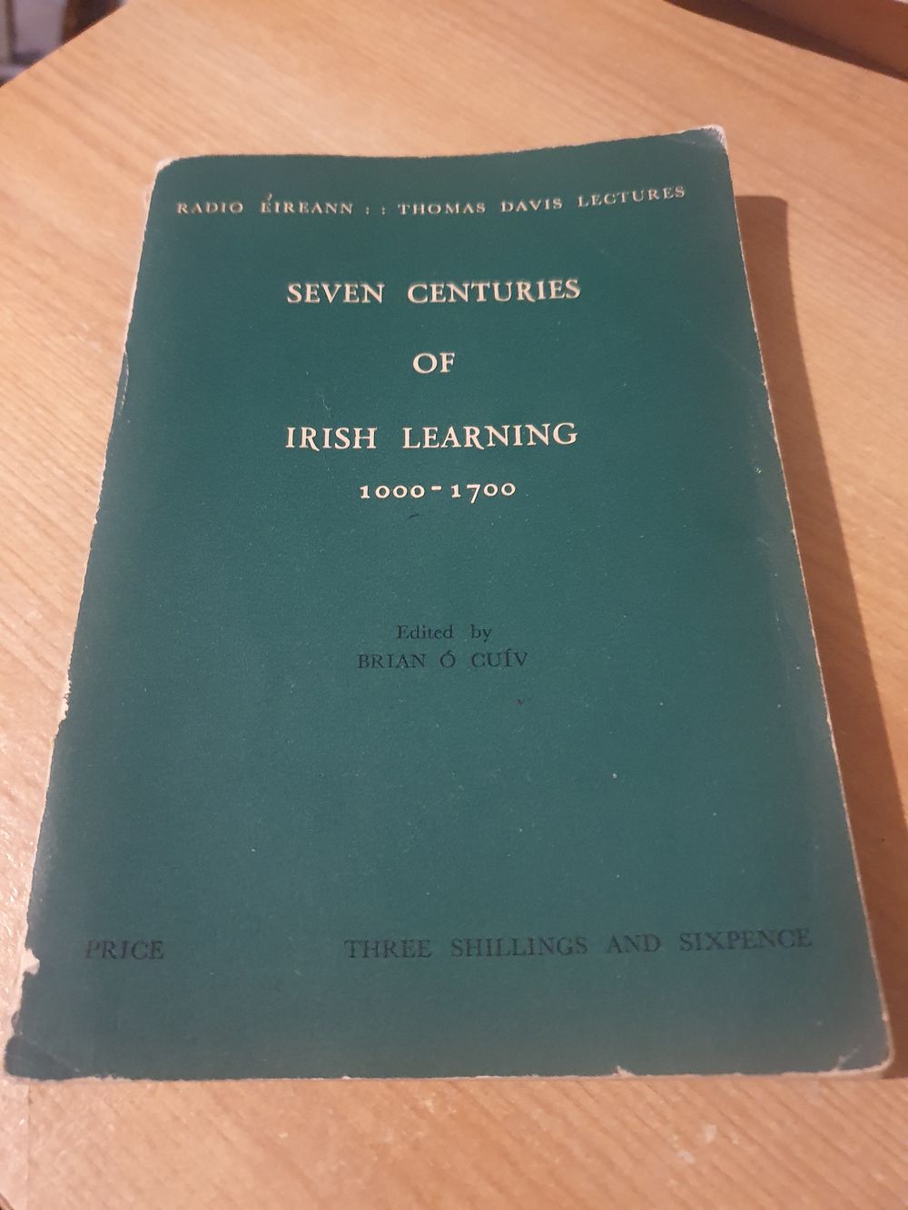Lot 120: Seven centuries of irish learning