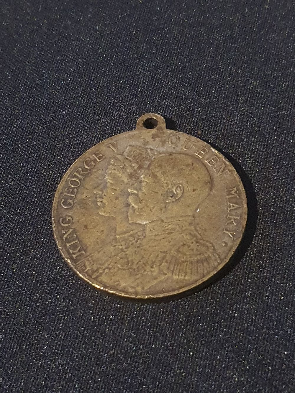 Lot 241: Vintage King George Queen Medal