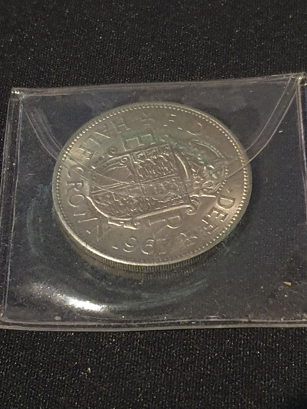 Lot 260: Vintage half crown