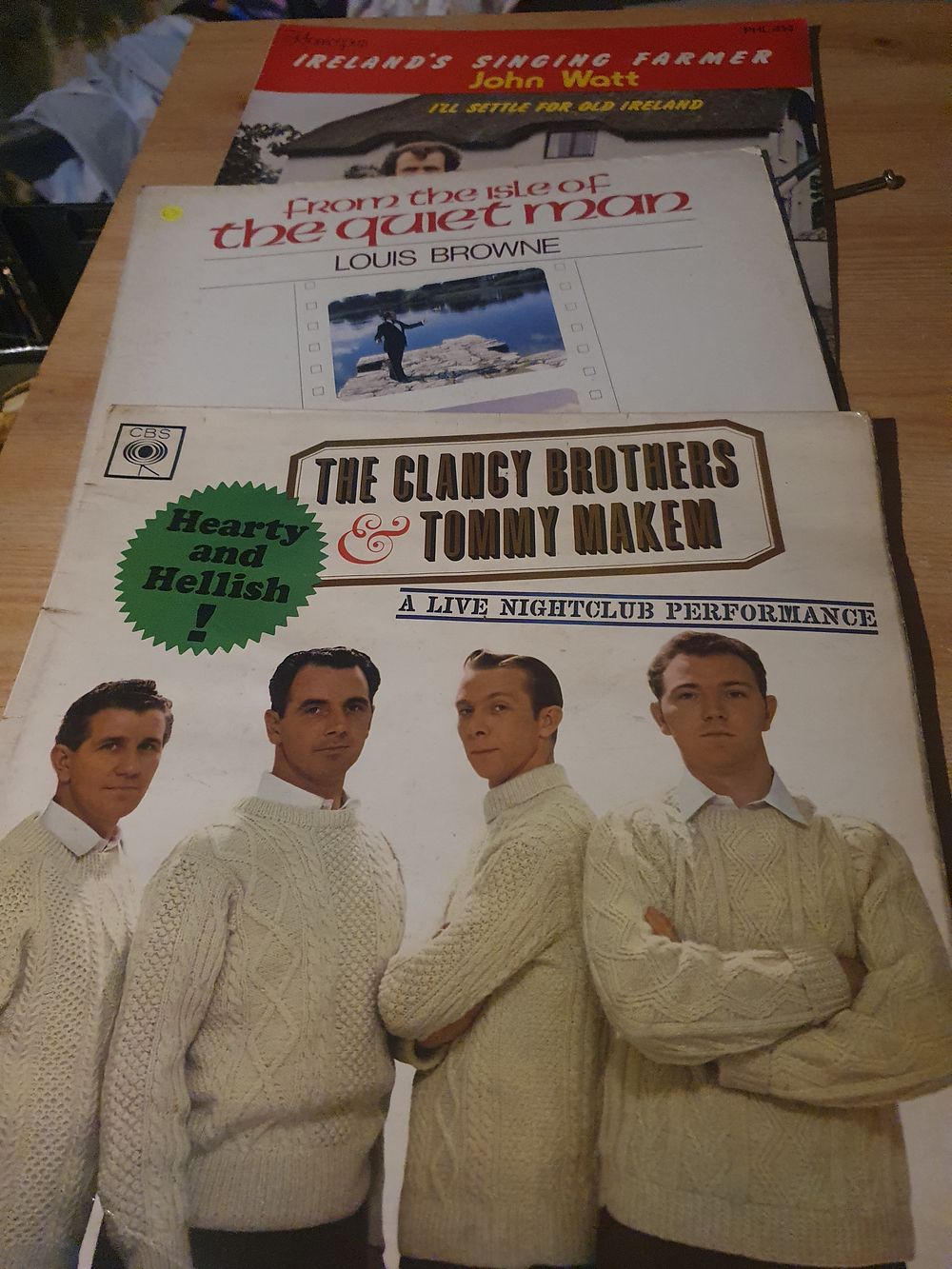 Lot 257: Collection of irish vinyl