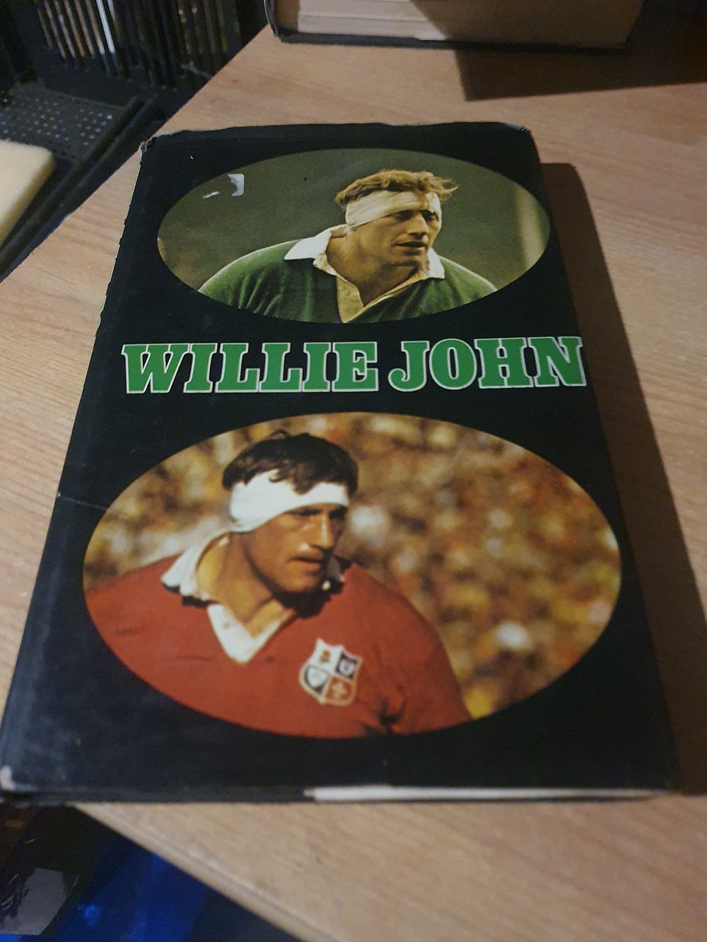 Lot 271: Willie John irish Rugby book
