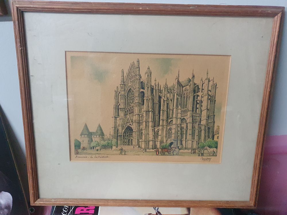 Lot 331: Vintage signed picture