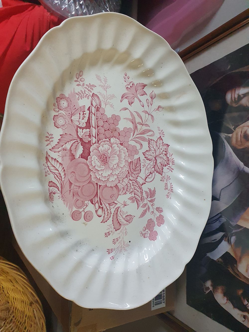 Lot 56a: Large vintage Kirkland Platter