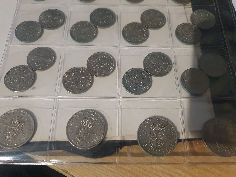 Lot 139: Lot of vintage six pences