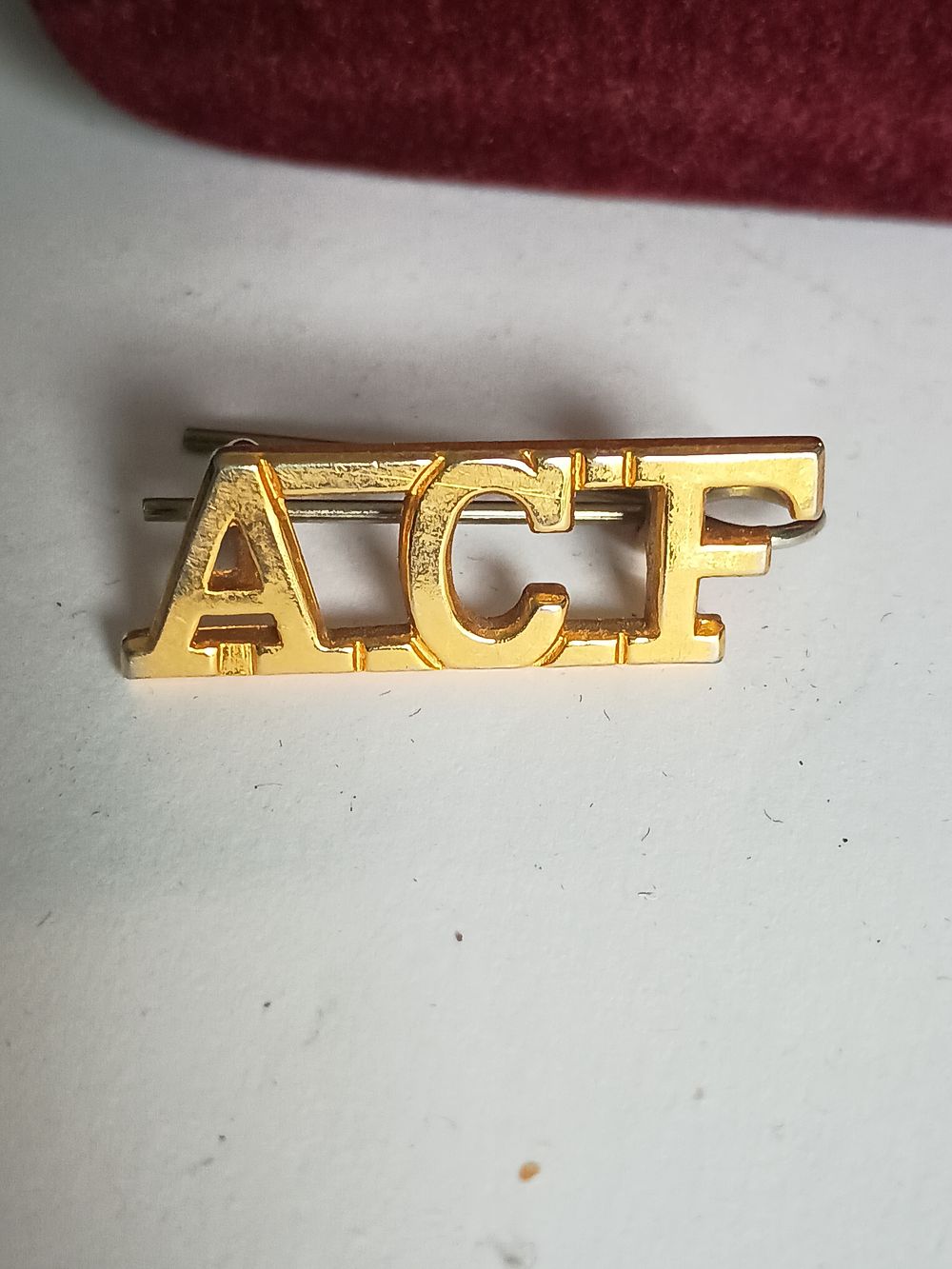 Lot 161: Vintage Army Cadet Force Uniform Shoulder Titles