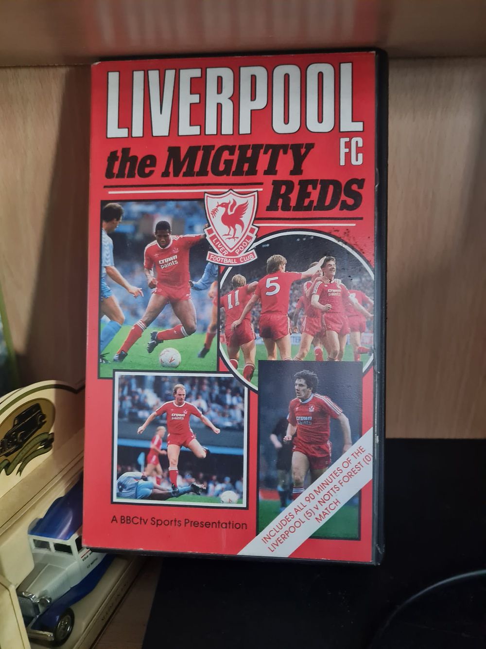 Lot 375: Liverpool fc vhs
