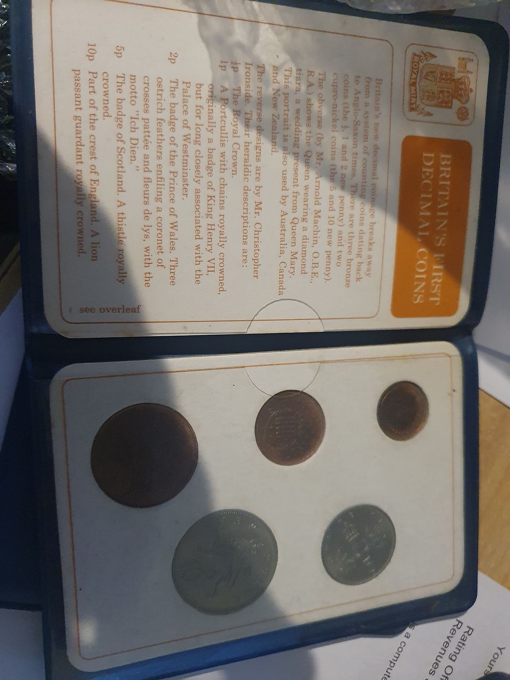 Lot 188: Britain 1st decimal coins