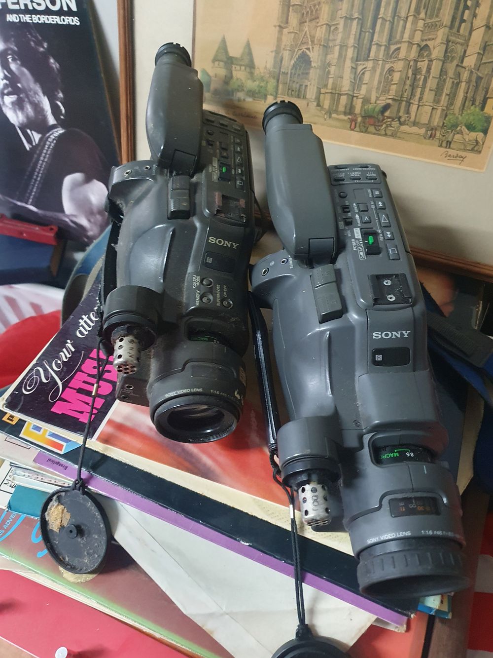 Lot 225: 2 vintage camcorders