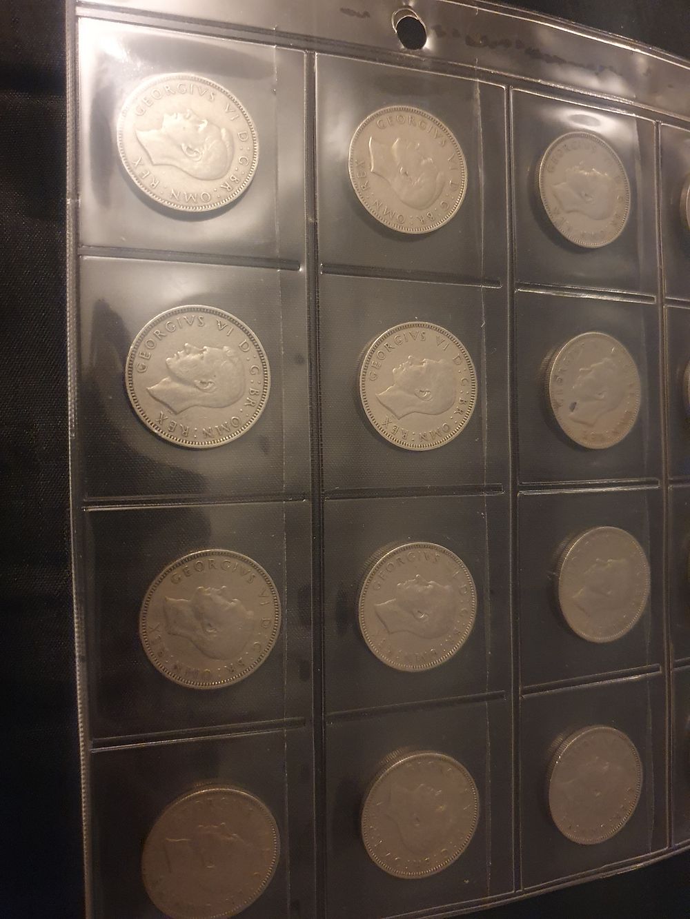 Lot 151: Vintage one shillings lot