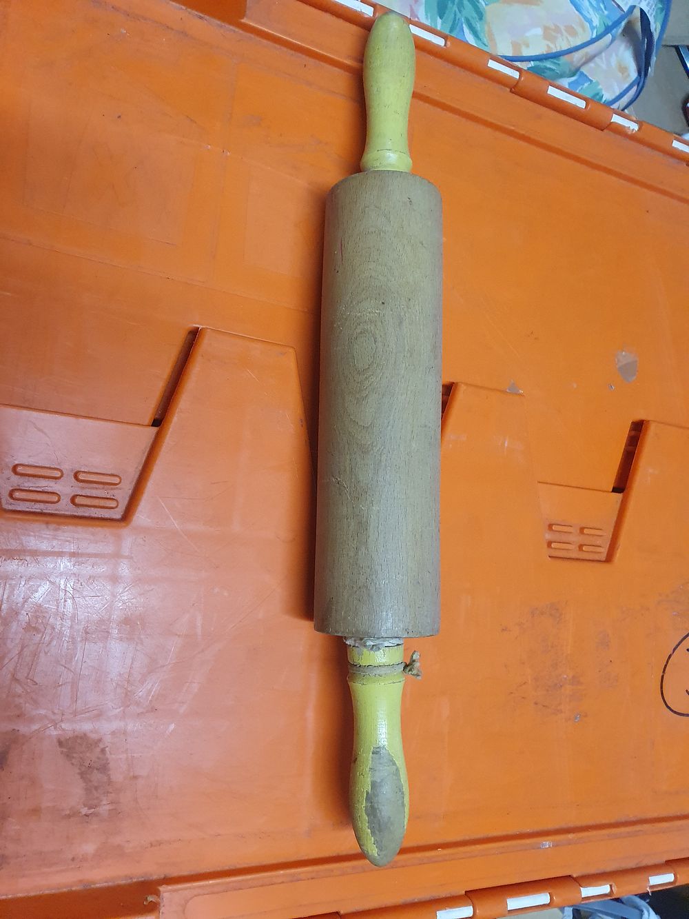 Lot 225: Vintage kitchen roller