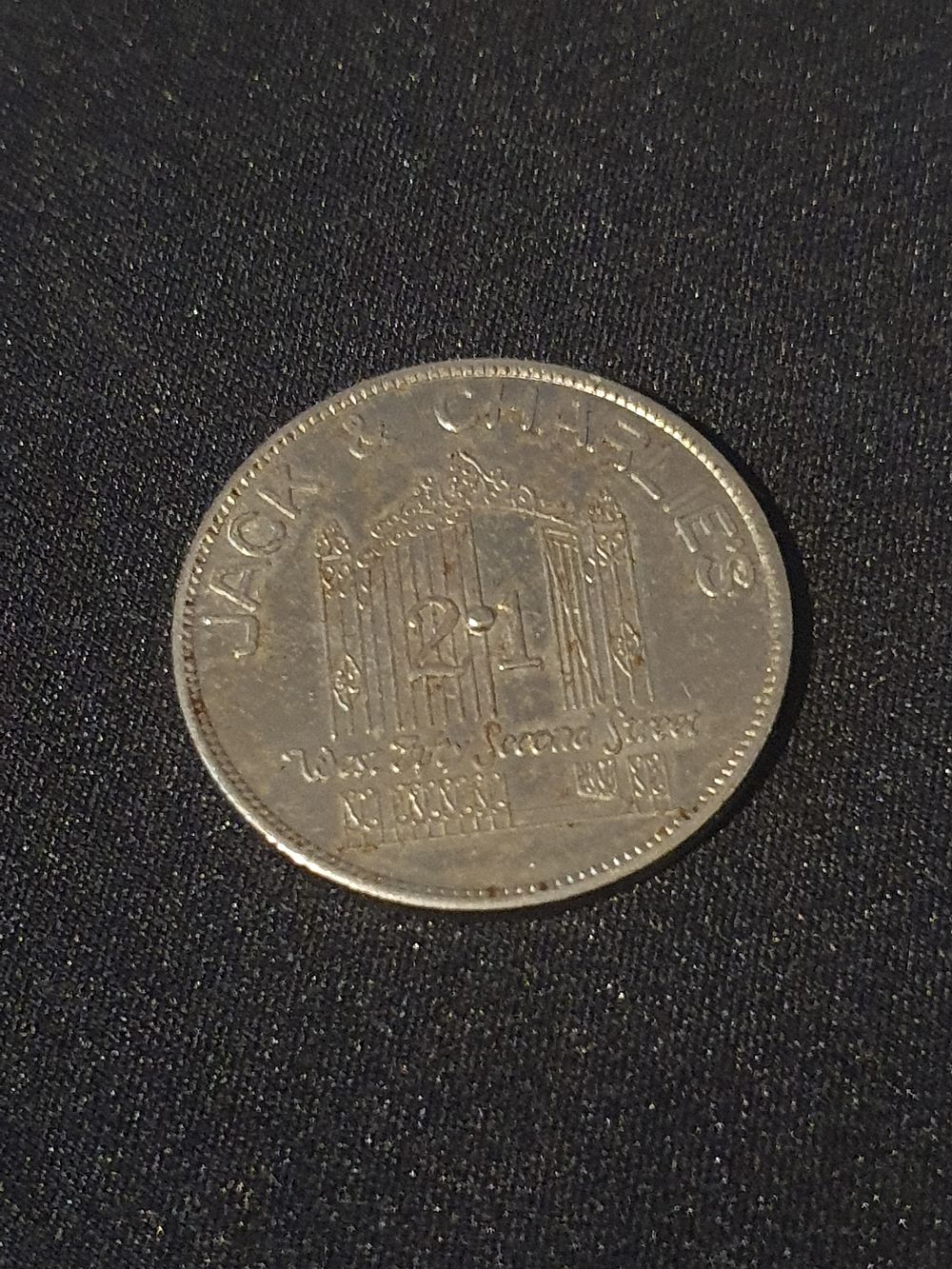 Lot 245: Jack & Charles coin