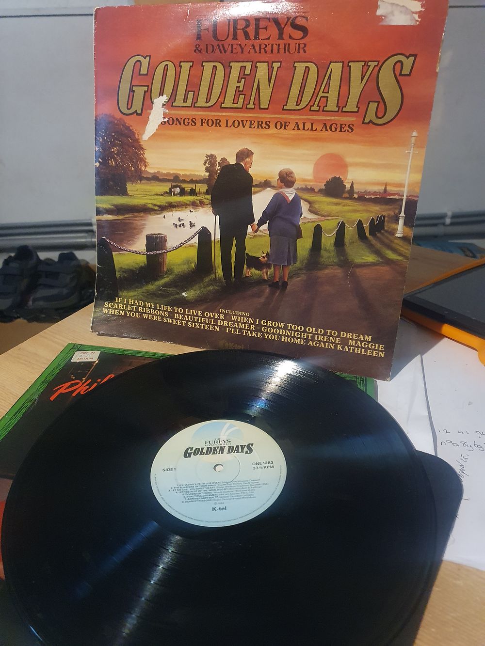 Lot 148: Fureys vinyl