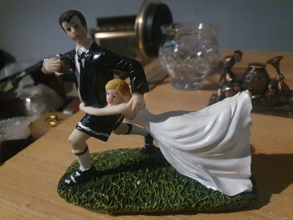 Lot 162: Rugby figure