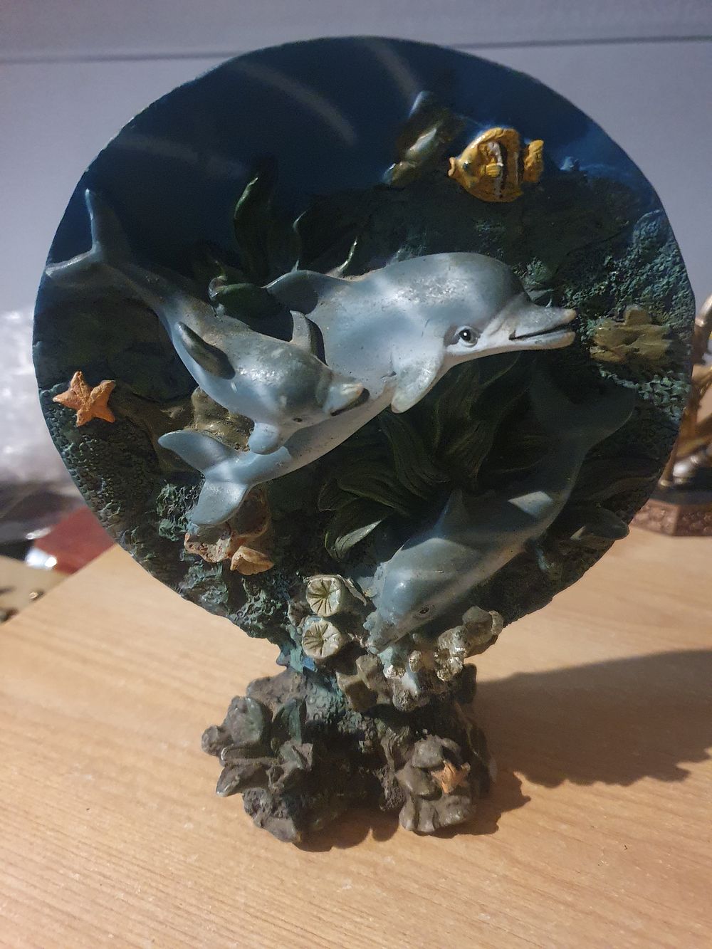 Lot 163: Dolphin figure