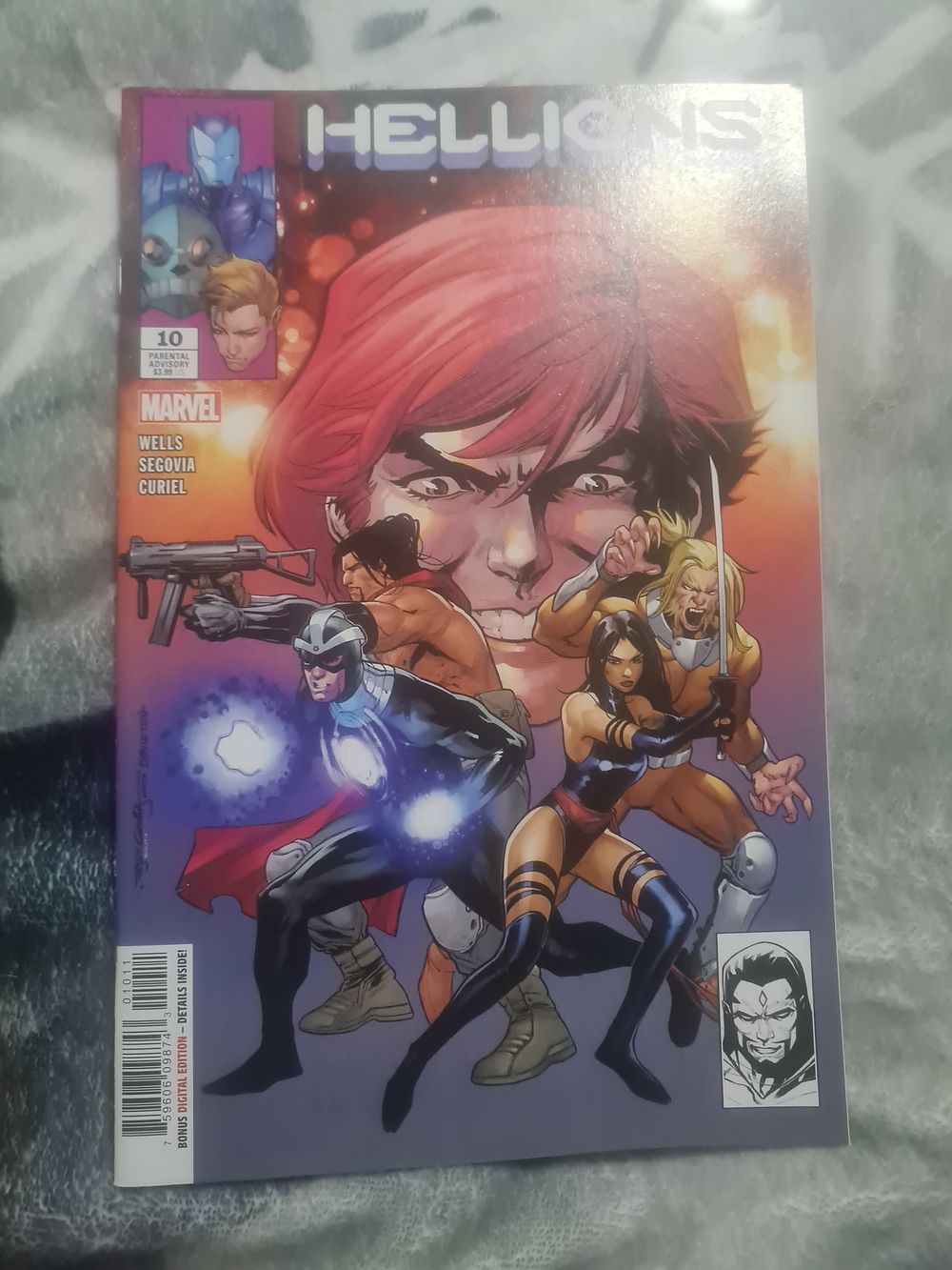 Lot 300: Marvel hellions comic
