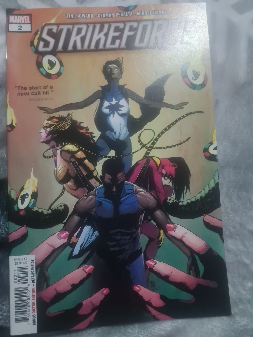 Lot 304: Marvel strikeforce comic