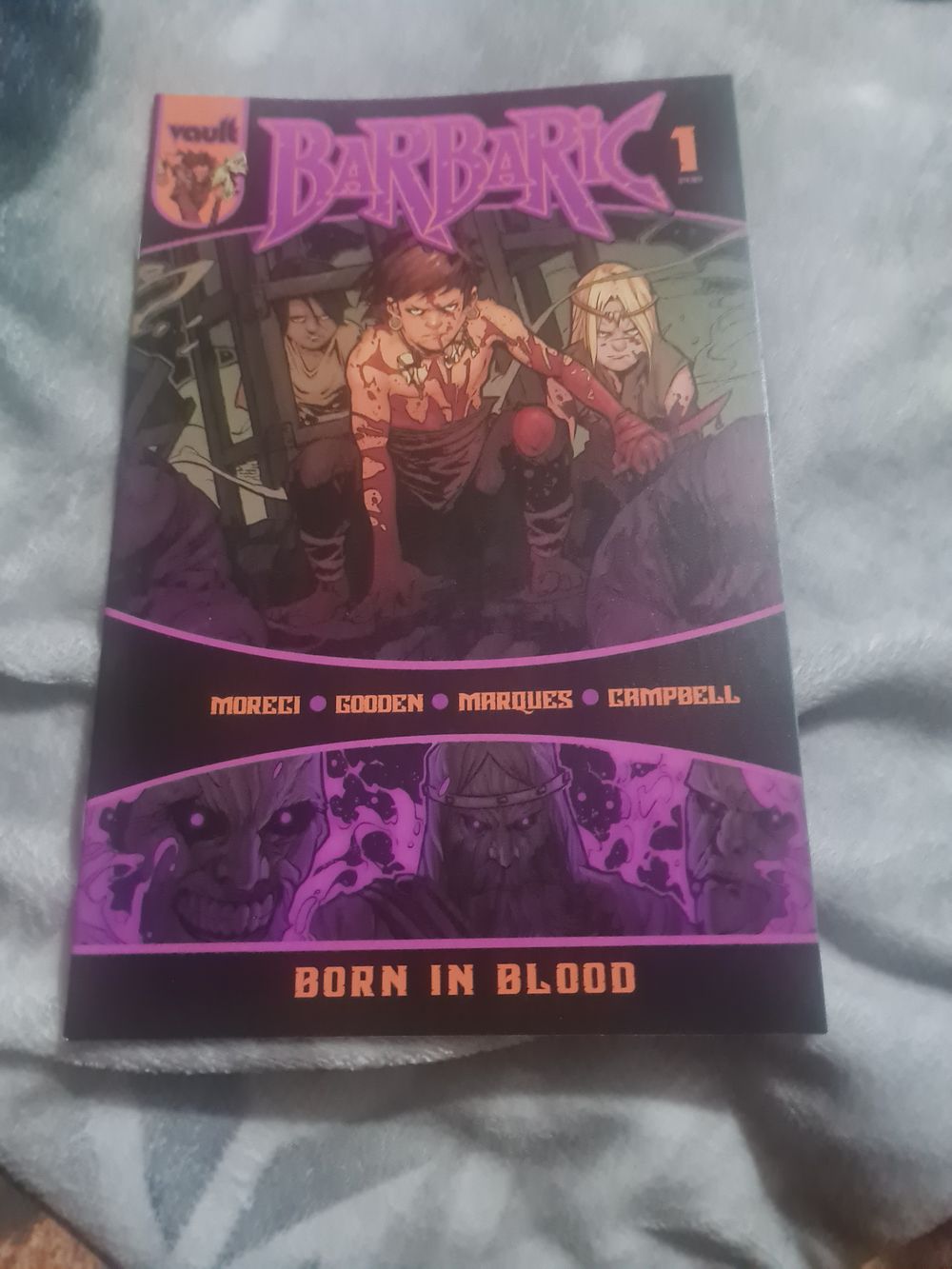 Lot 66w: Barbaric comic