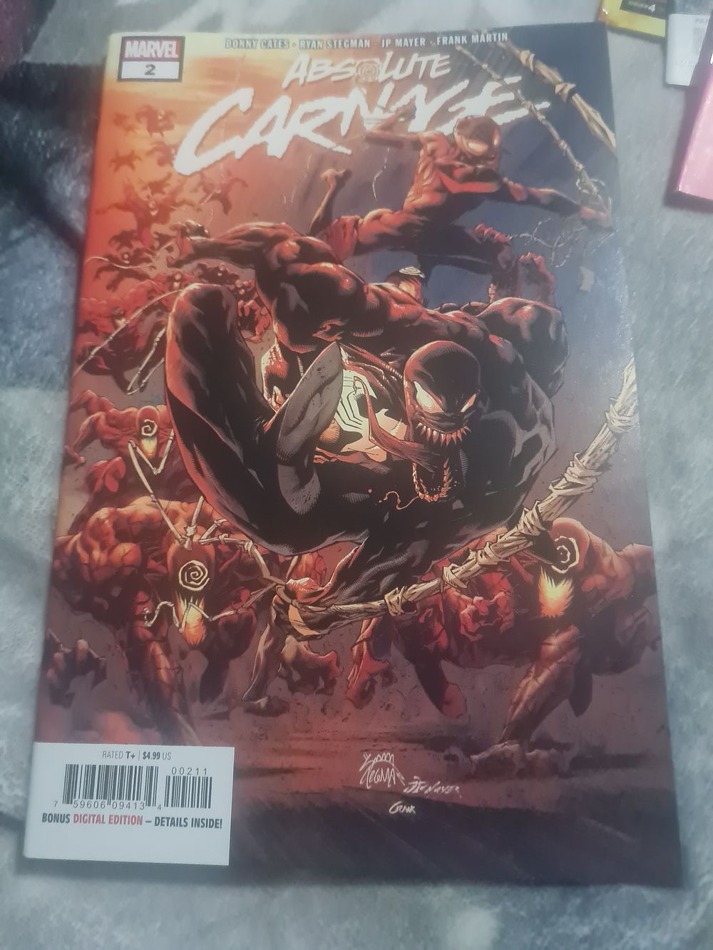 Lot 99z: Absolute carnage marvel comic