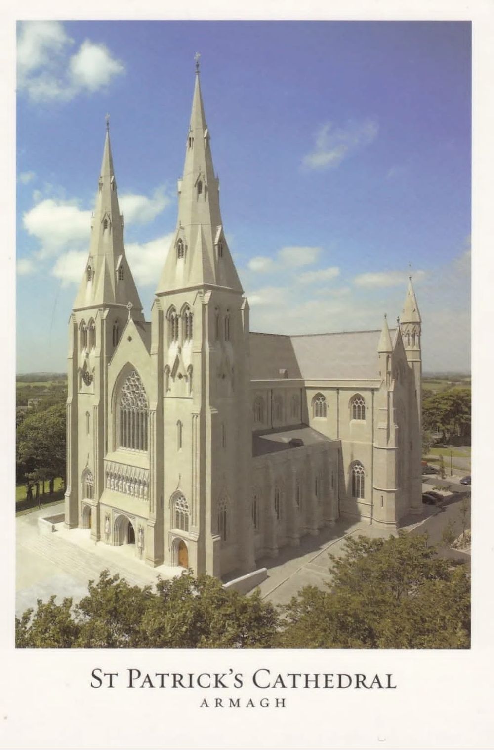 Lot 8d: St Patricks.catherdral high gloss print in cardboard sleeve