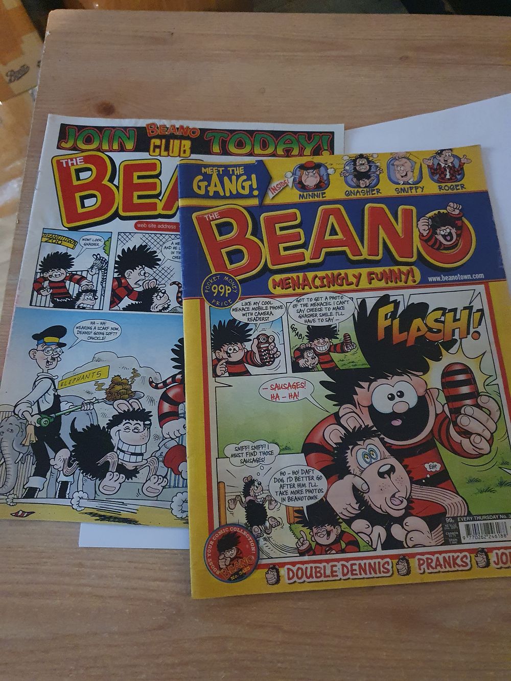 Lot 140: 2 large beno comics