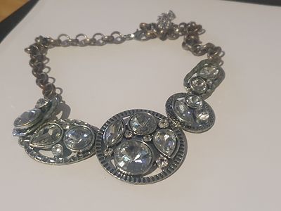 Vintage ladies Multistone chain