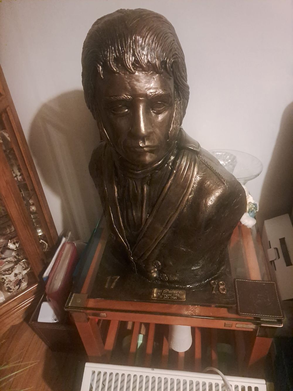 Lot 194: Large irish bust