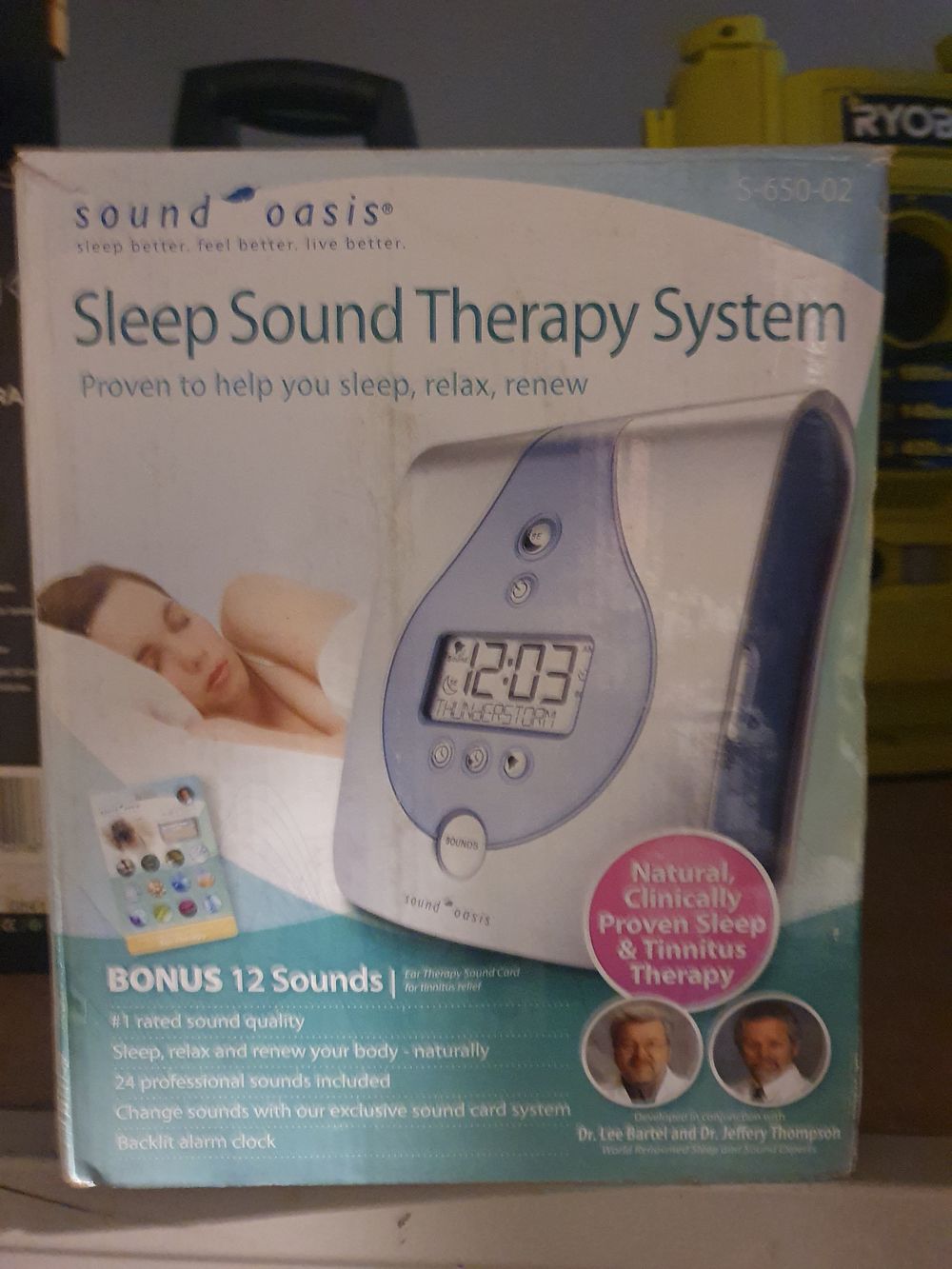 Lot 219: Sleep sound therapy system