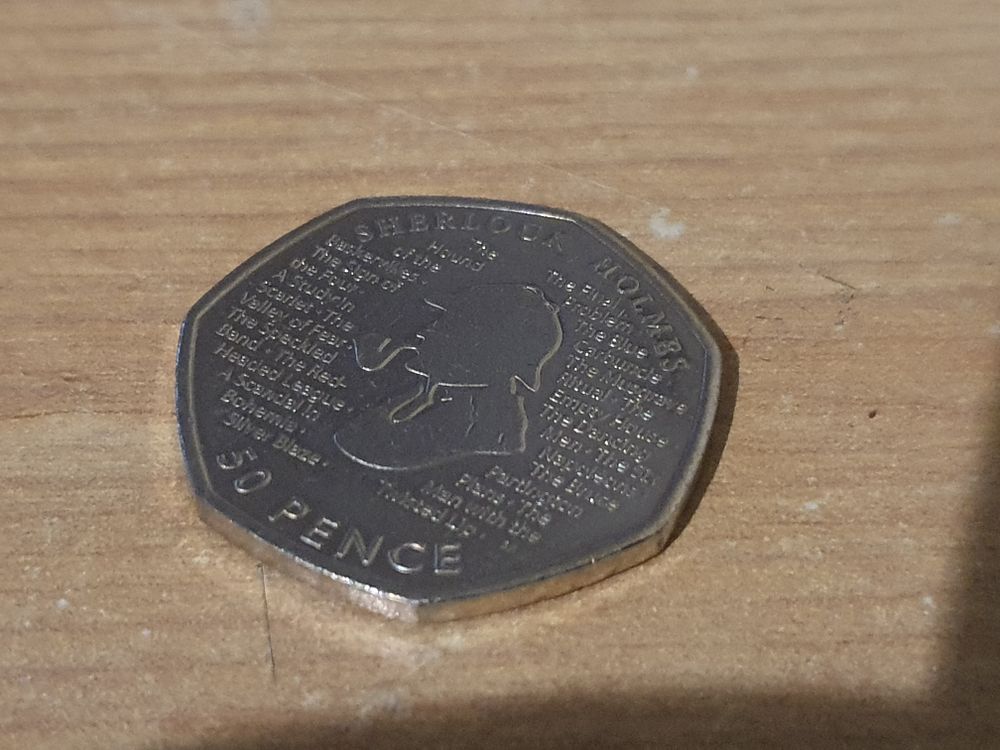 Lot 261: Sherlock Holmes 50p