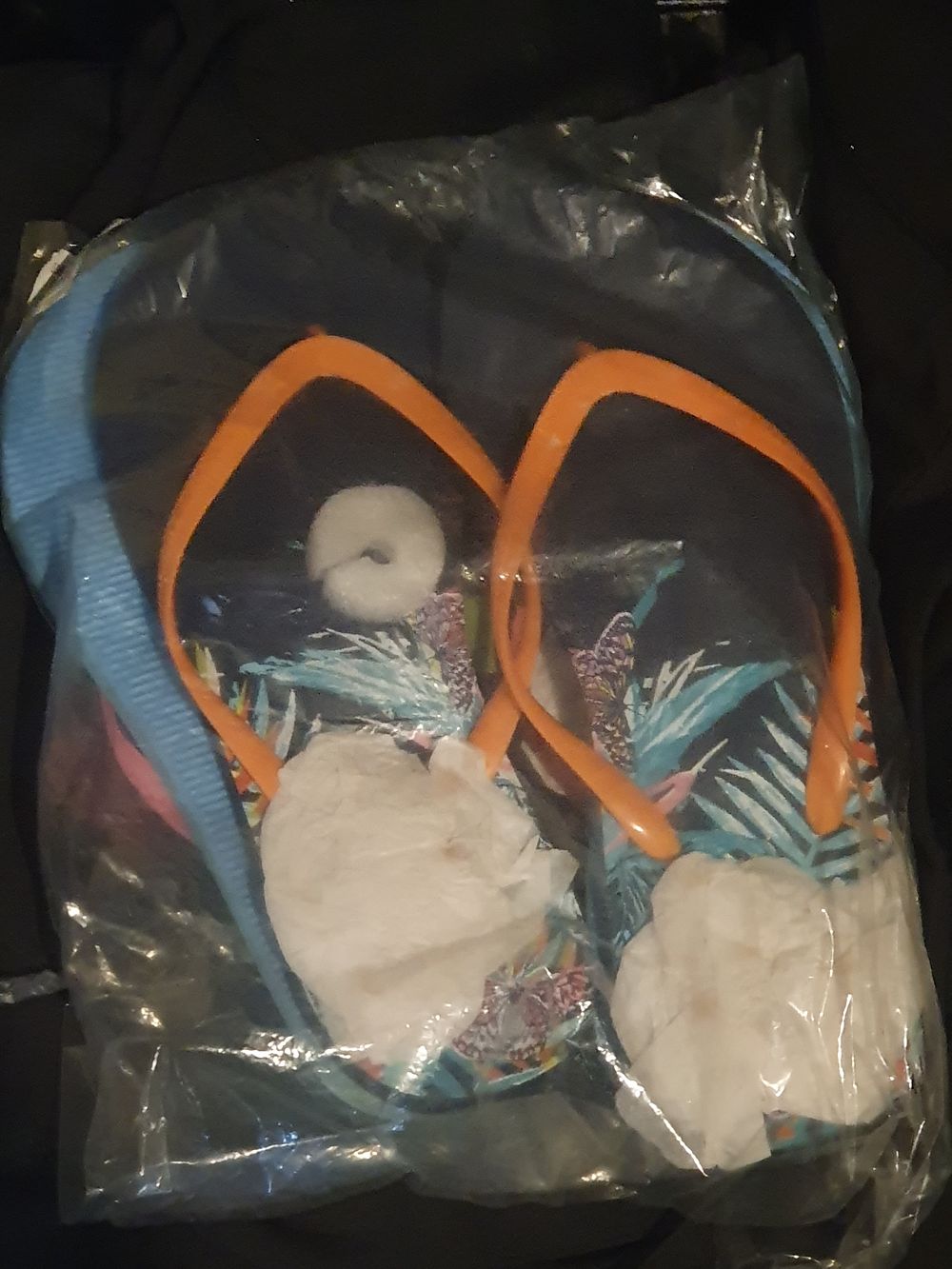 Lot 289: 2 new pair of flip flops