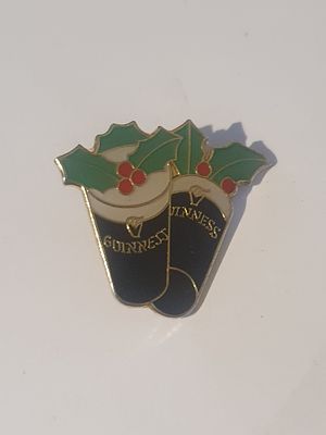 Guinness pin badge